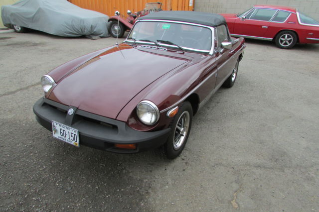 1978 mgb california smog test ok