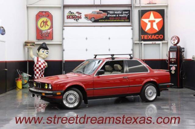 1985 bmw 3 series 325e 2dr coupe 72708 miles cinnabar red coupe 2.7l i6 automati