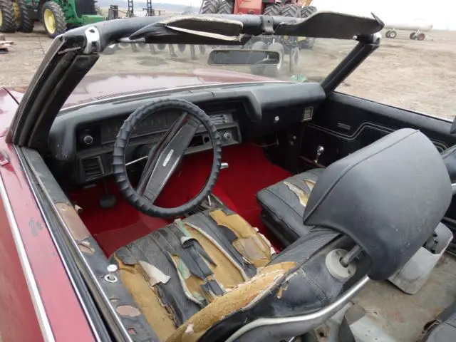 great project car! desirable convertible. needs complete restoration