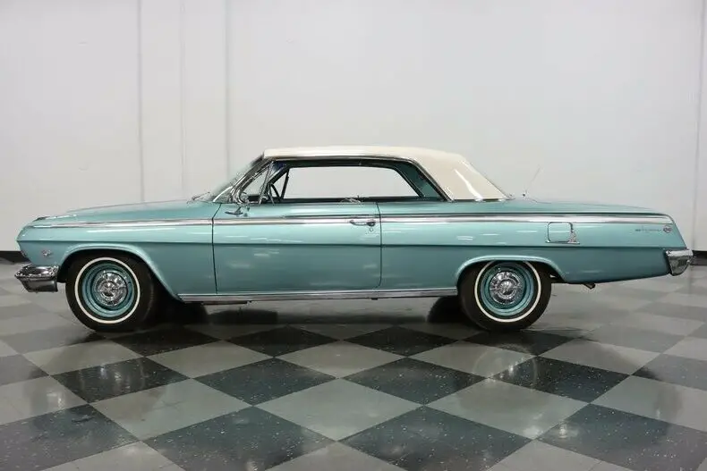 beautiful numbers matching 409! correct 2/4bbl carbs, 4 spd man, correct colors!