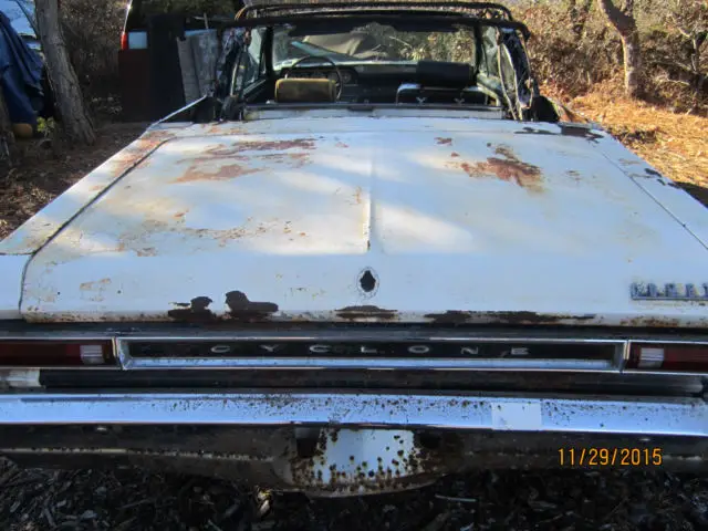1966 mercury comet cyclone convertible 289 v8 factory air one of 1,308 converts