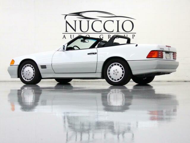 1990 mercedes benz sl500!! - white/ black!! - only 42k miles!!
