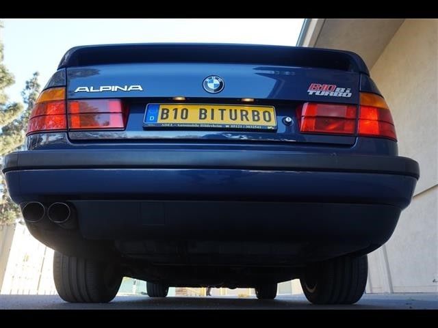 1991 alpina b10 m5 e34 twin turbo