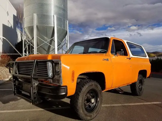 1980 gmc jimmy blazer 4x4 - 350/4spd/np205/spicer hubs - excellent! original