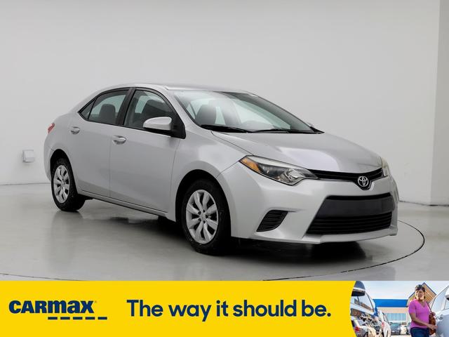 2016 toyota corolla le