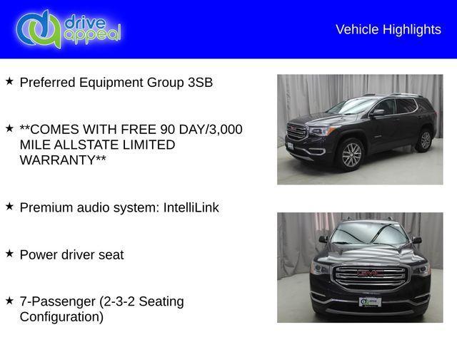 2017 gmc acadia sle-2