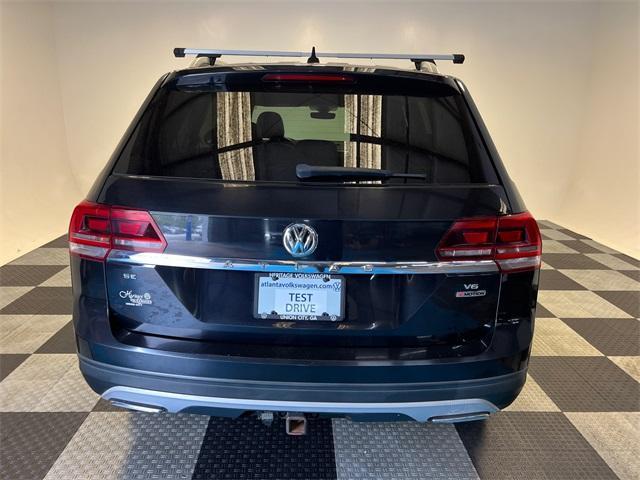 2018 volkswagen atlas 3.6l se w/technology