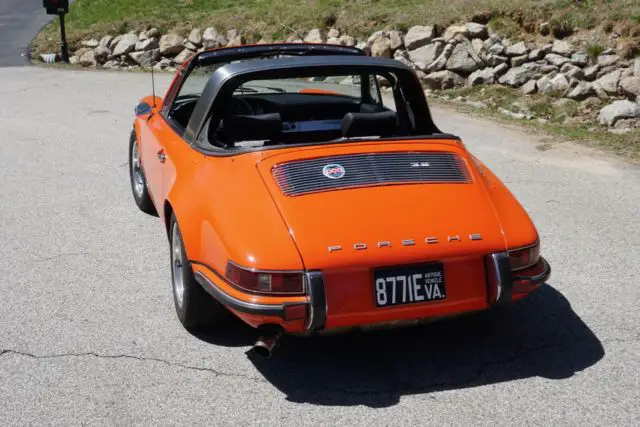 1967 porsche soft window targa hotrod