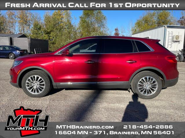 2016 lincoln mkx select