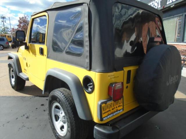 2004 jeep wrangler x
