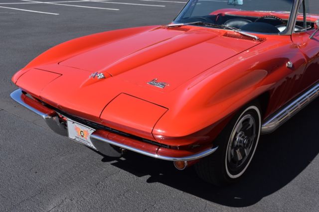1966 chevrolet corvette convertible 327ci 4-speed no expense spared resto 0 ral