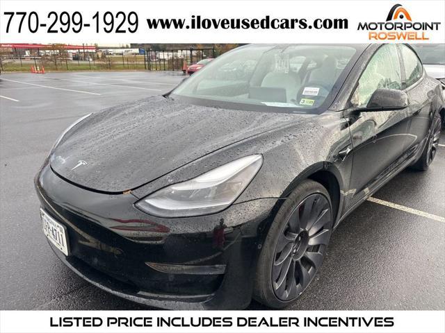 2021 tesla model 3 performance
