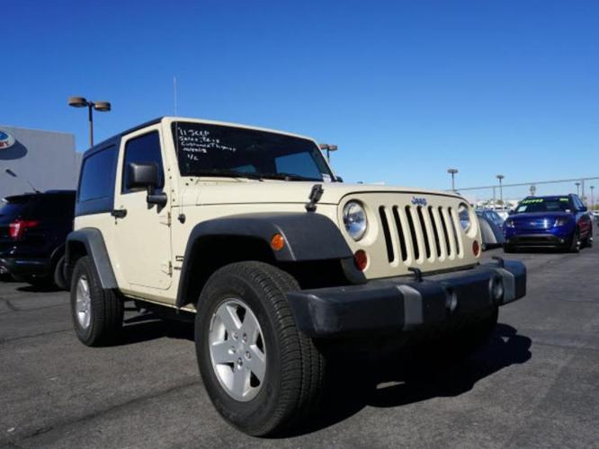 2011 jeep wrangler sport 4x4 sport 2dr suv for sale in henderson, nevada