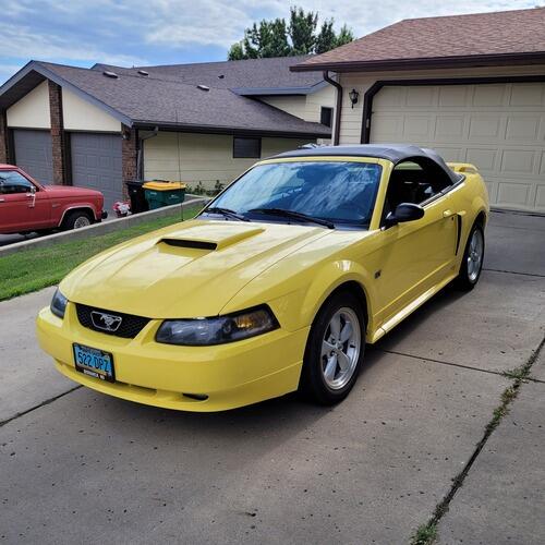 2003 mustang gt deluxe convertible $13,900.00