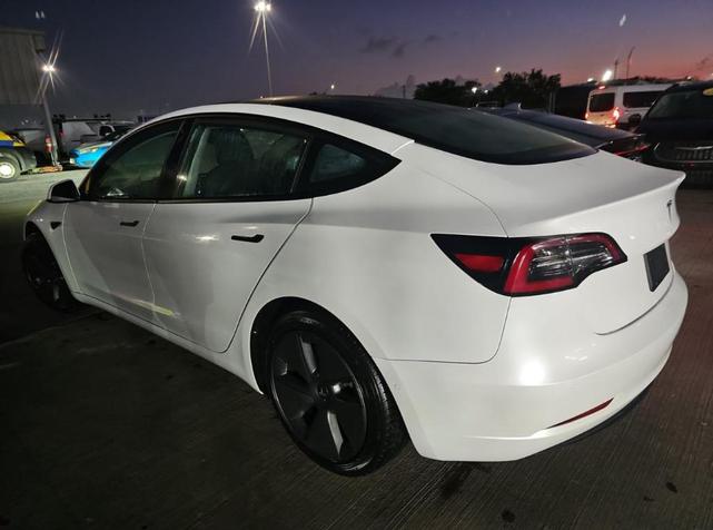 2021 tesla model 3 standard range plus