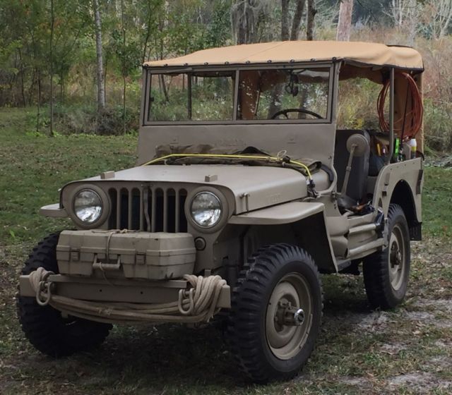 1945 willys cj2a jeep