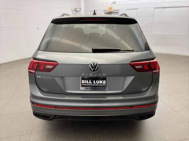 2022 volkswagen tiguan 2.0t se r-line black