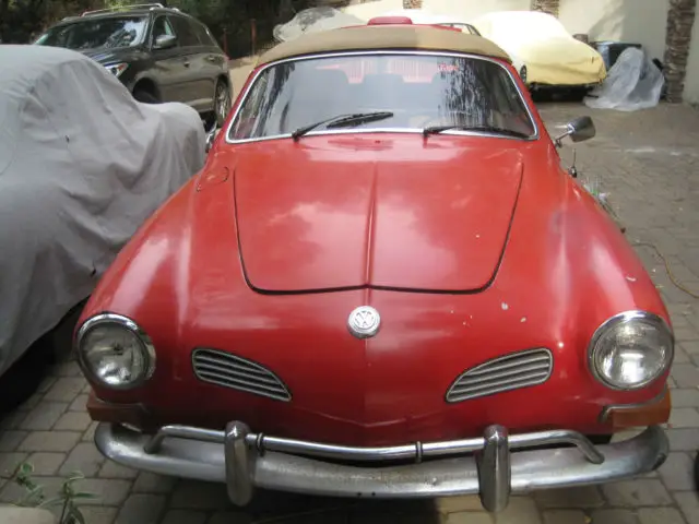 1971 karmann ghia convertible