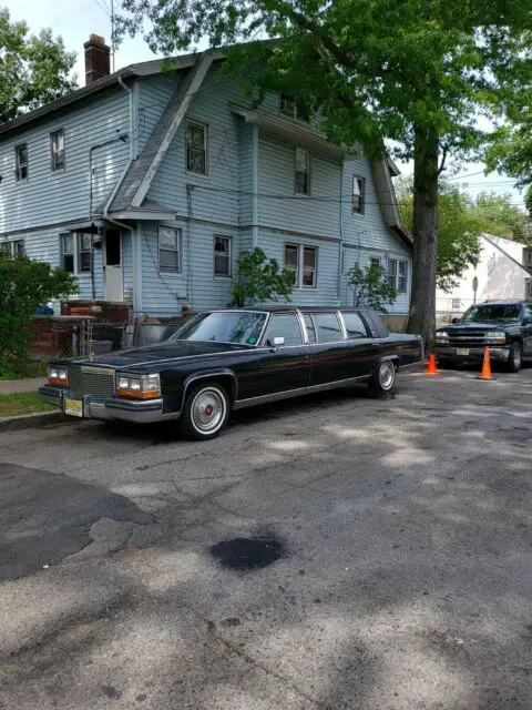 1988 cadillac fleetwood brougham limousine