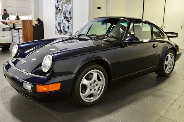 1993 porsche 911 rs america coupe 2d 32821 miles midnight blue metallic coupe 6