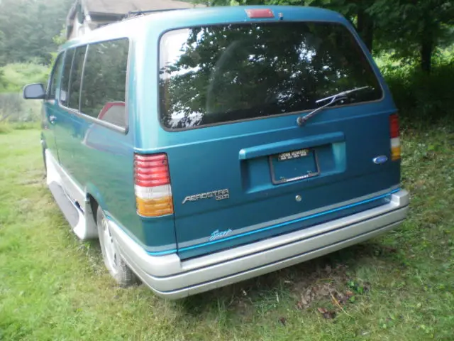 no reserve 1993 ford aerostar sport extended passenger van 4.0l overdrive