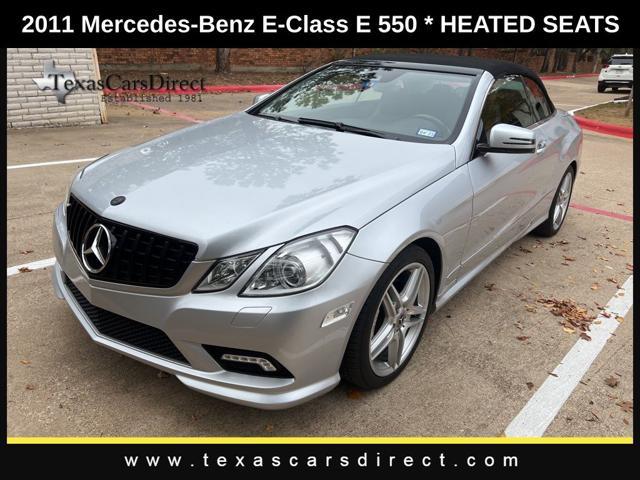 2011 mercedes-benz e-class e 550