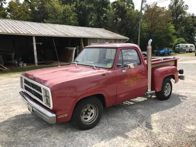 1979 dodge lil' red express driver project