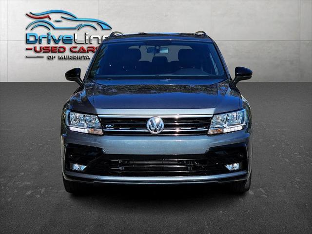 2021 volkswagen tiguan 2.0t se r-line black