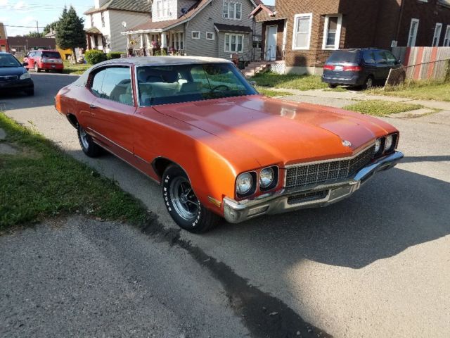 1972 buick skylark 350 automatic no a/c unmolested solid car!