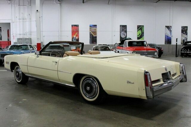 1976 cadillac eldorado 7060 miles beige 500 v8 automatic