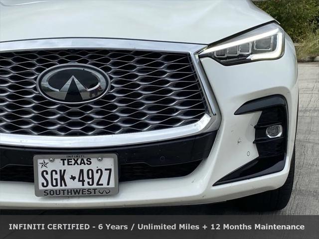 2023 infiniti qx55 sensory