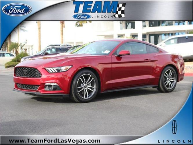 2016 ford mustang ecoboost ecoboost 2dr fastback for sale in las vegas, nevada
