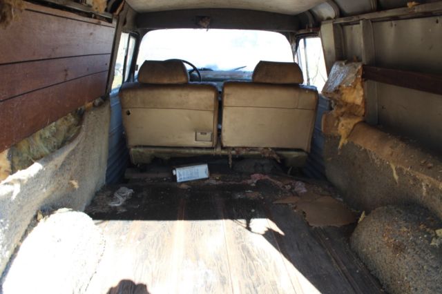 1957 chevy 3100 panel truck rat rod project truck