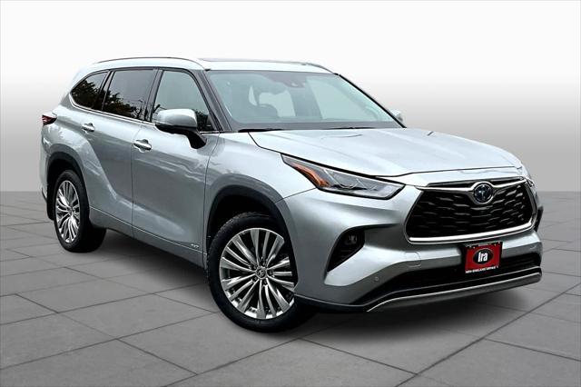 2024 toyota highlander hybrid platinum