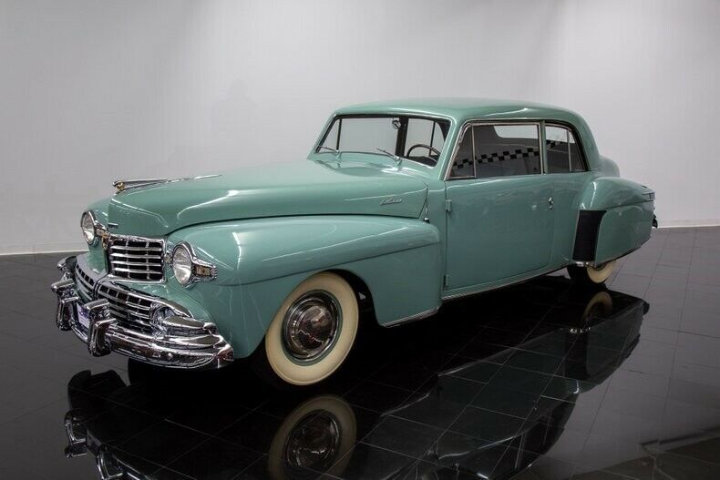 1948 lincoln continental coupe 3 speed manual 292ci v12