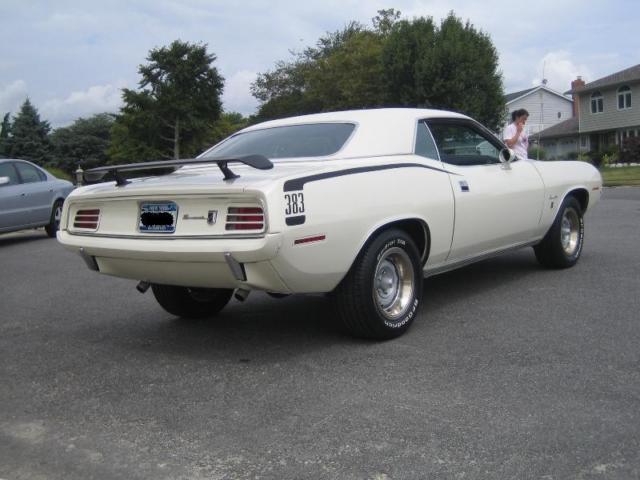 1970 plymouth barracuda 383 cu (estate sale/garage find)