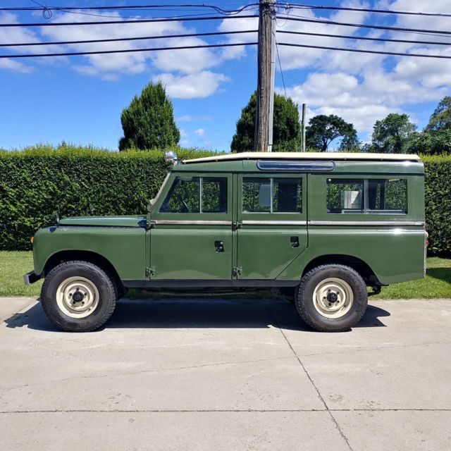 1963 land rover series 2a 109 4-door wagon, excellent and original