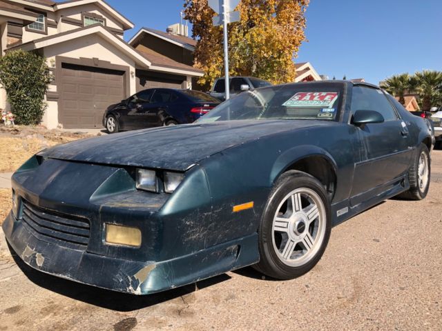 1992 chevy camaro rs 25th anniversary project car 65k not running rebuilt title