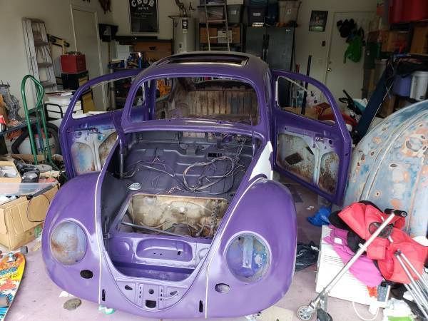 custom suicide door vw beetle