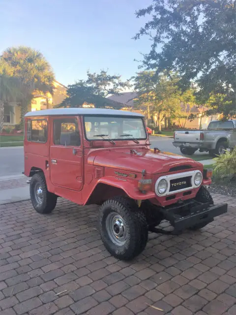1978 toyota land cruiser fj40 (aluminum tub) classic