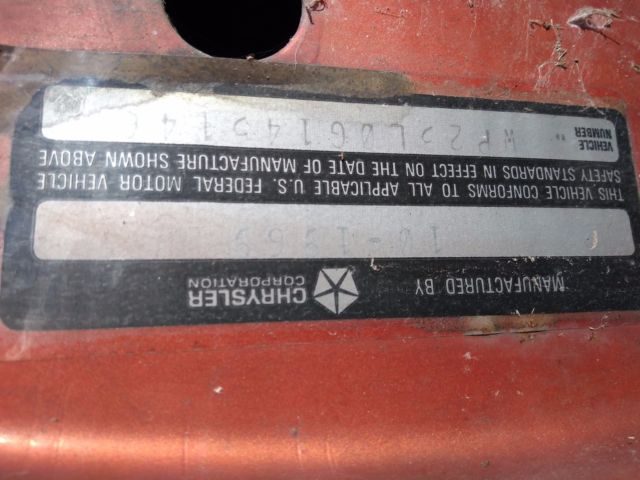 1970 dodge coronet 500 2 door hardtop - all original - restore or use for parts