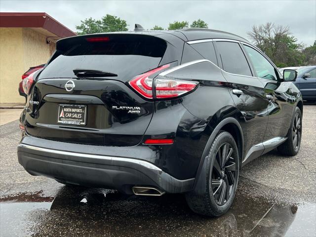 2017 nissan murano platinum