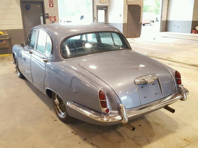 1967 jaguar 420 87825 miles blue sedan 6 cyl automatic