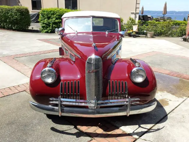 1940 lasalle by cadillac, model 5029, 4 door convertible