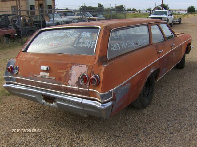 1965 chevrolet bel air--impala station wagon 283 v8 3 speed manual 12 bolt rear