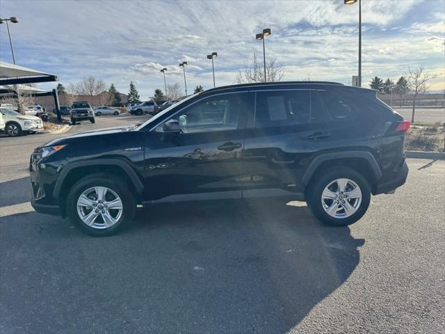 2021 toyota rav4 hybrid le