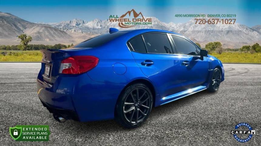 2018 subaru wrx limited