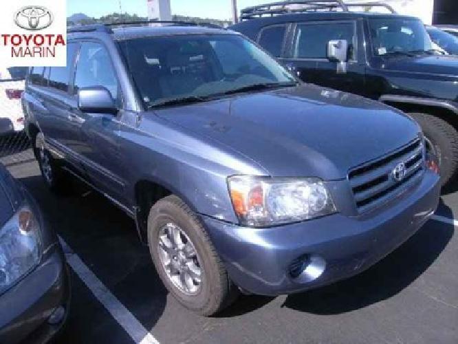 2005 toyota highlander v6 in san rafael, ca