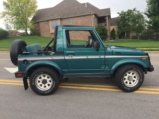 1987 suzuki samurai jx 5 speed 4x4 all original