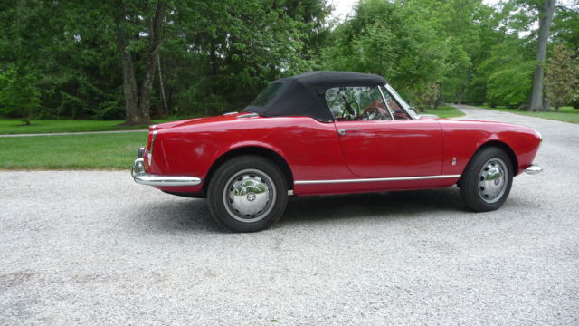 alfa romeo 1962 spider